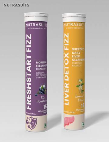 Nutrasuits Freshstart Fizz & Liver Detox Fizz Combo