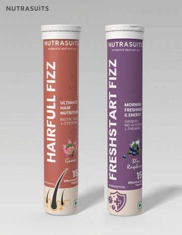 Nutrasuits Hairfull Fizz & Freshstart Fizz Combo